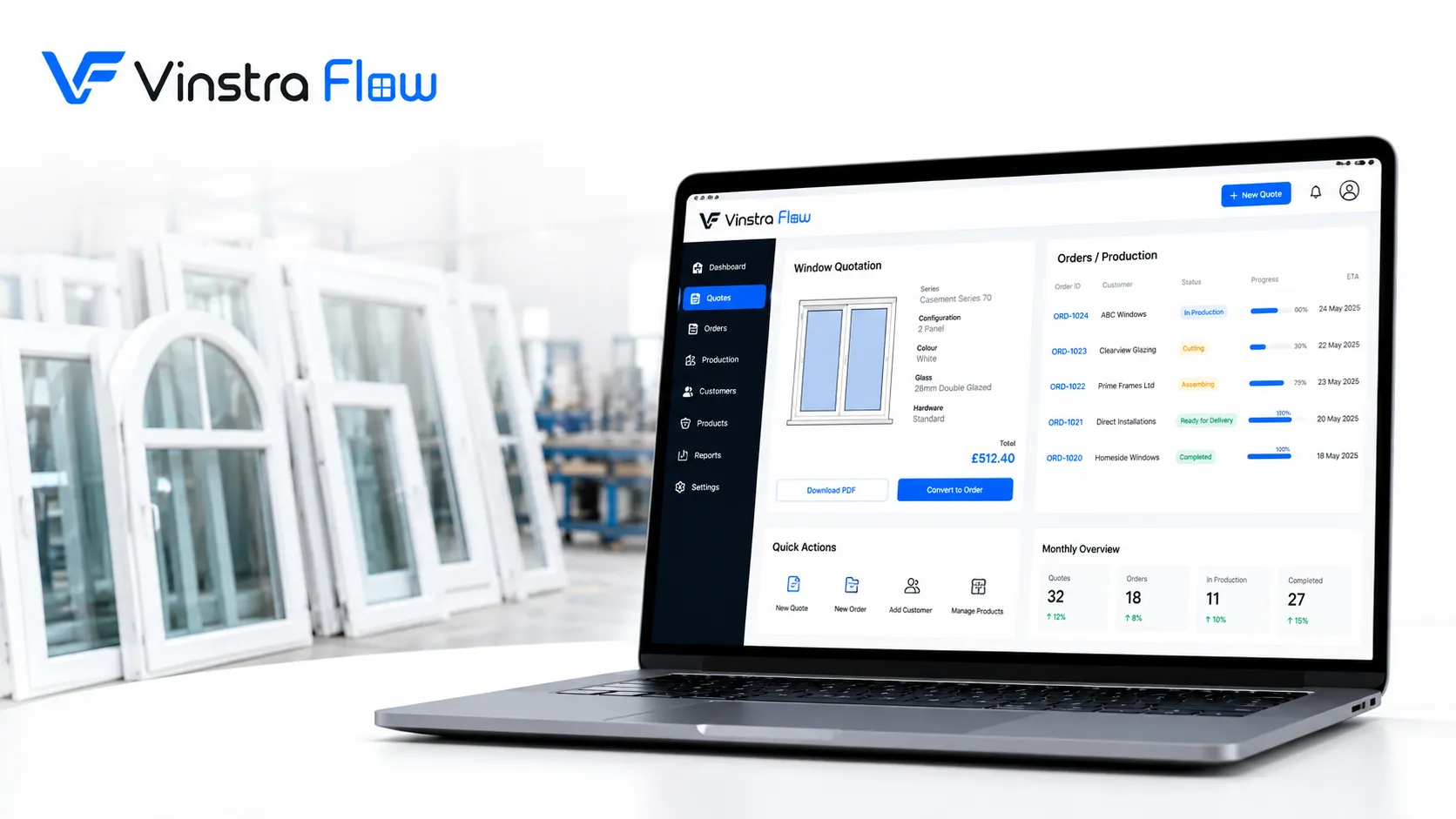Vinstra Flow: Software Built for Pakistan's Window and Door Industry