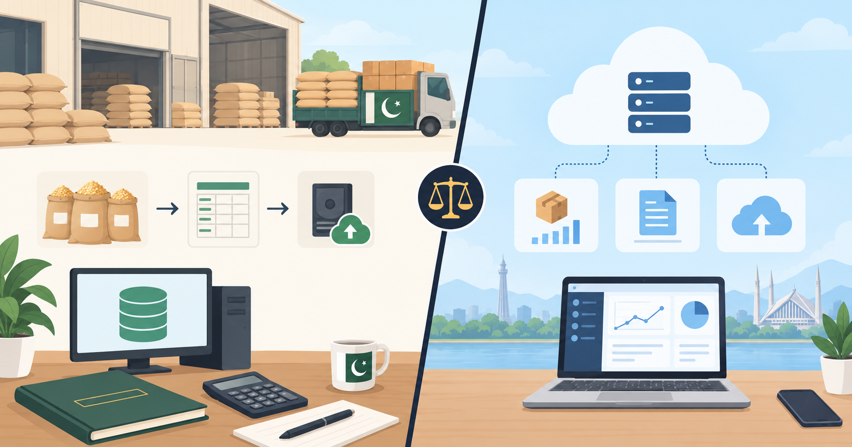 ClearBook vs QuickTijarat: Which One Fits a Pakistani Trading Business?